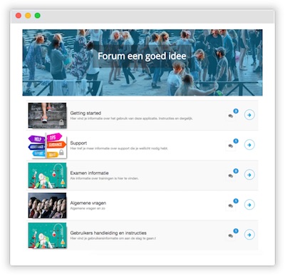 Innovatie forum categorieën